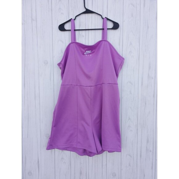 XXL NIKE WOMEN'S ROMPER PURPLE DRESS / SPORTSWEAR - Picture 1 of 7